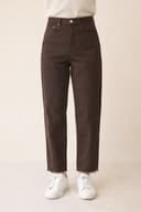 شلوار استریت‌کات شکلاتی